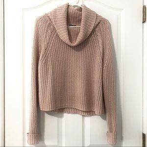 Ardene Cowl Neck Light Blush Sweater